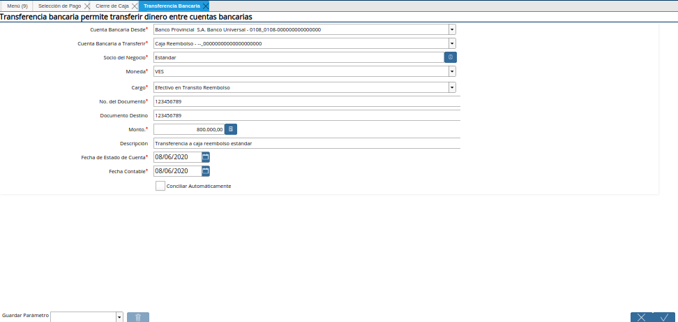 Transferencia Bancaria