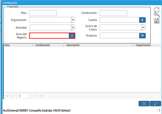 Campo Socio del Negocio