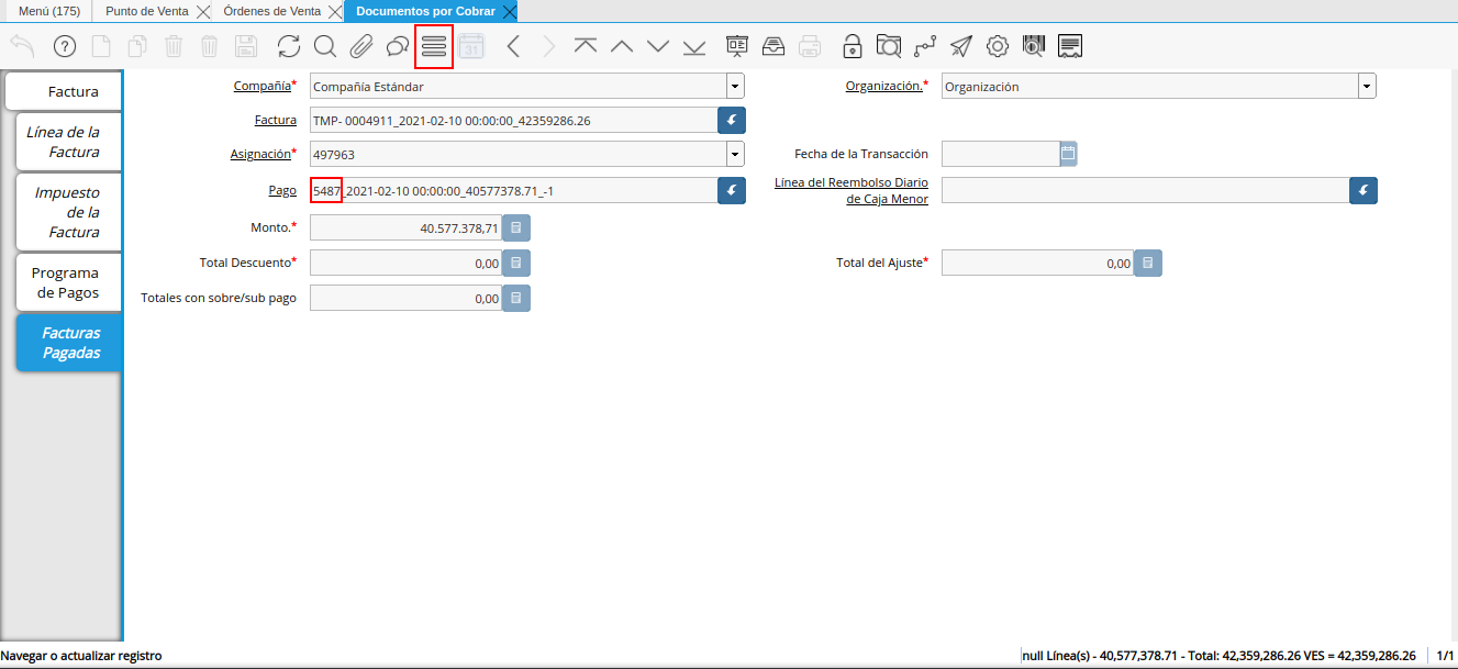 copiar número de documento