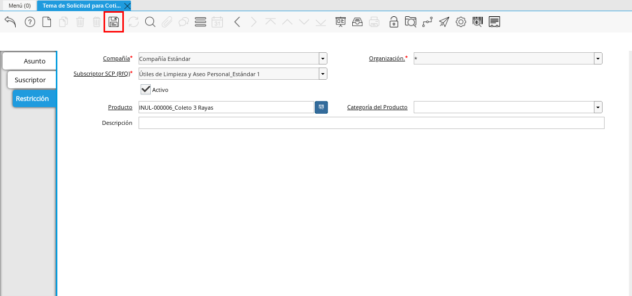 Icono Guardar Cambios 3