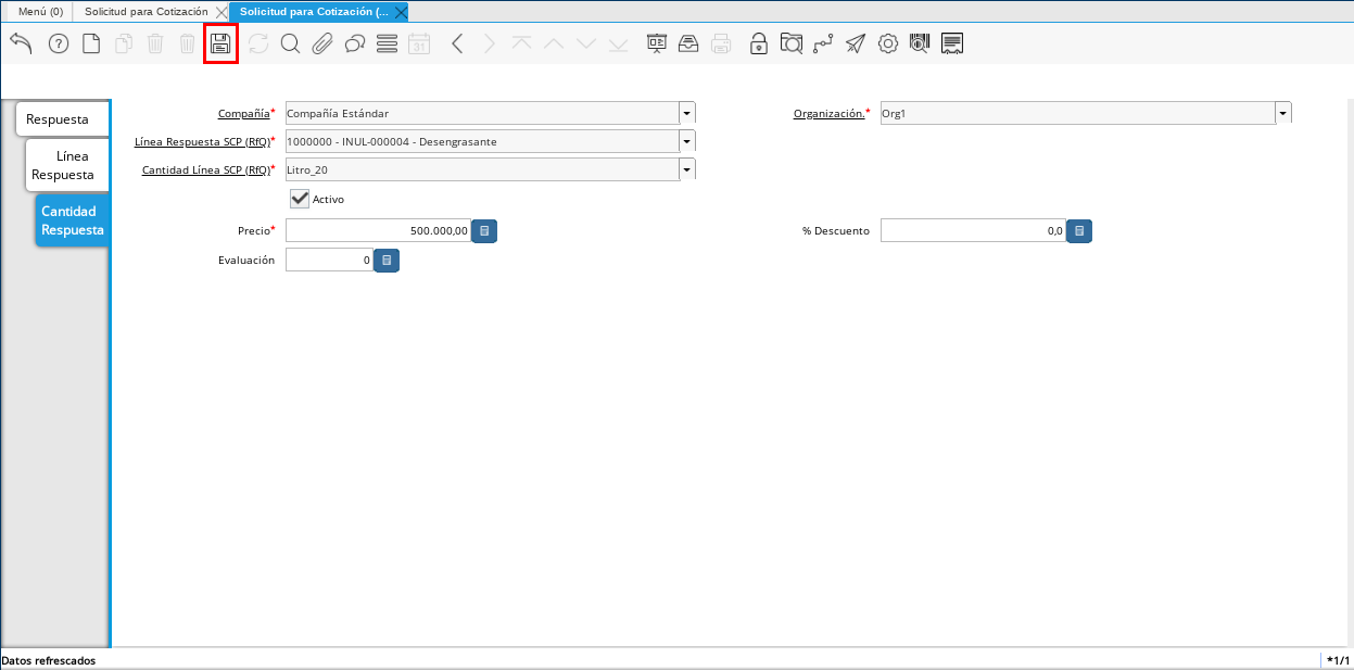 Icono Guardar Cambios 7