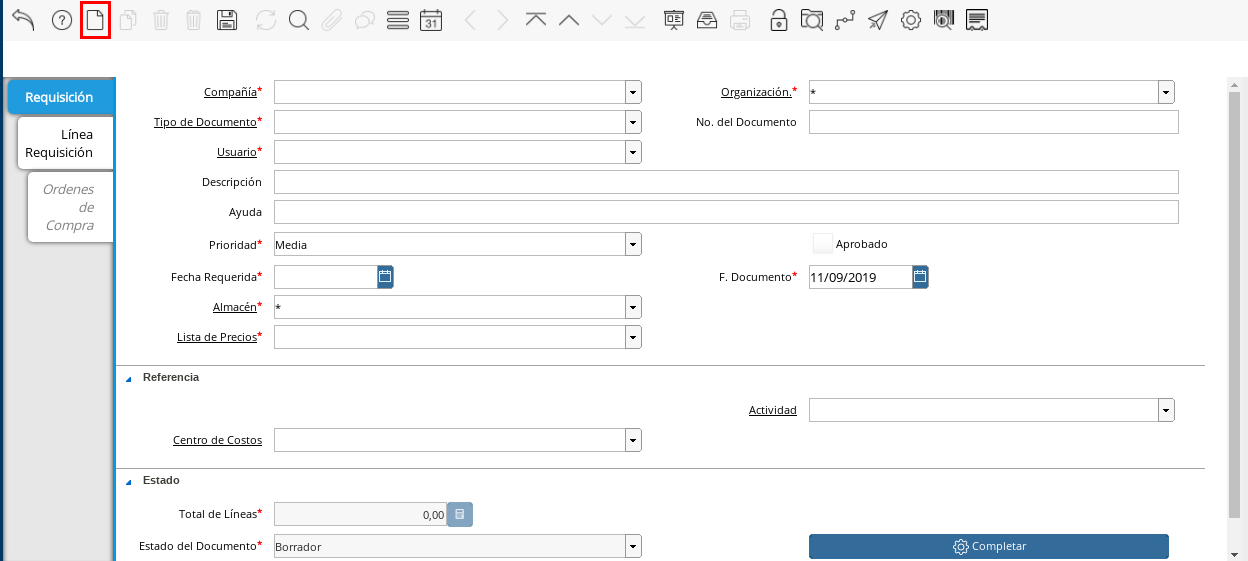 Icono Registro Nuevo