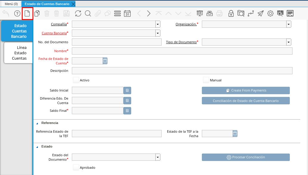 Icono de Registro Nuevo