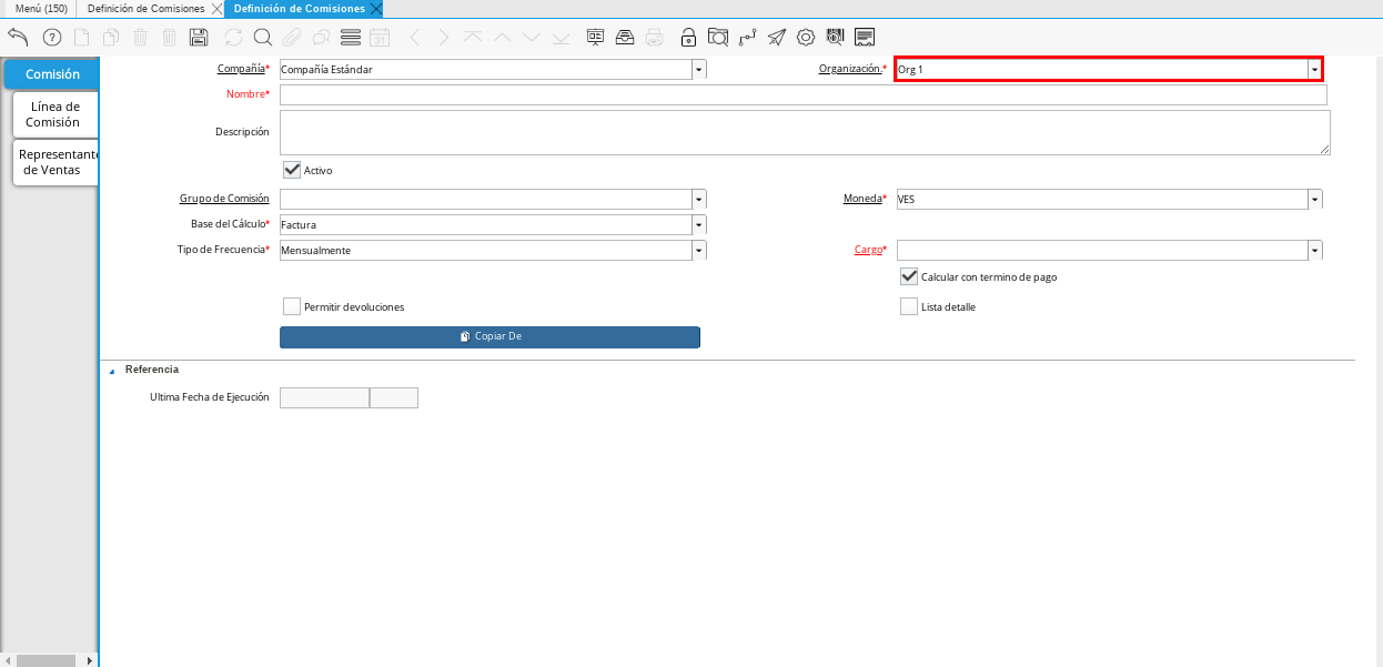 Campo Organización 1