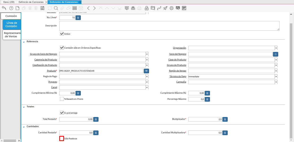 Checklist Sólo Positivos