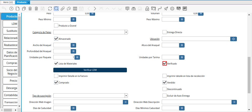 Checklist Verificado