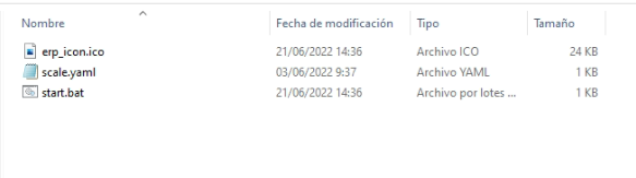 Archivo de Configuración