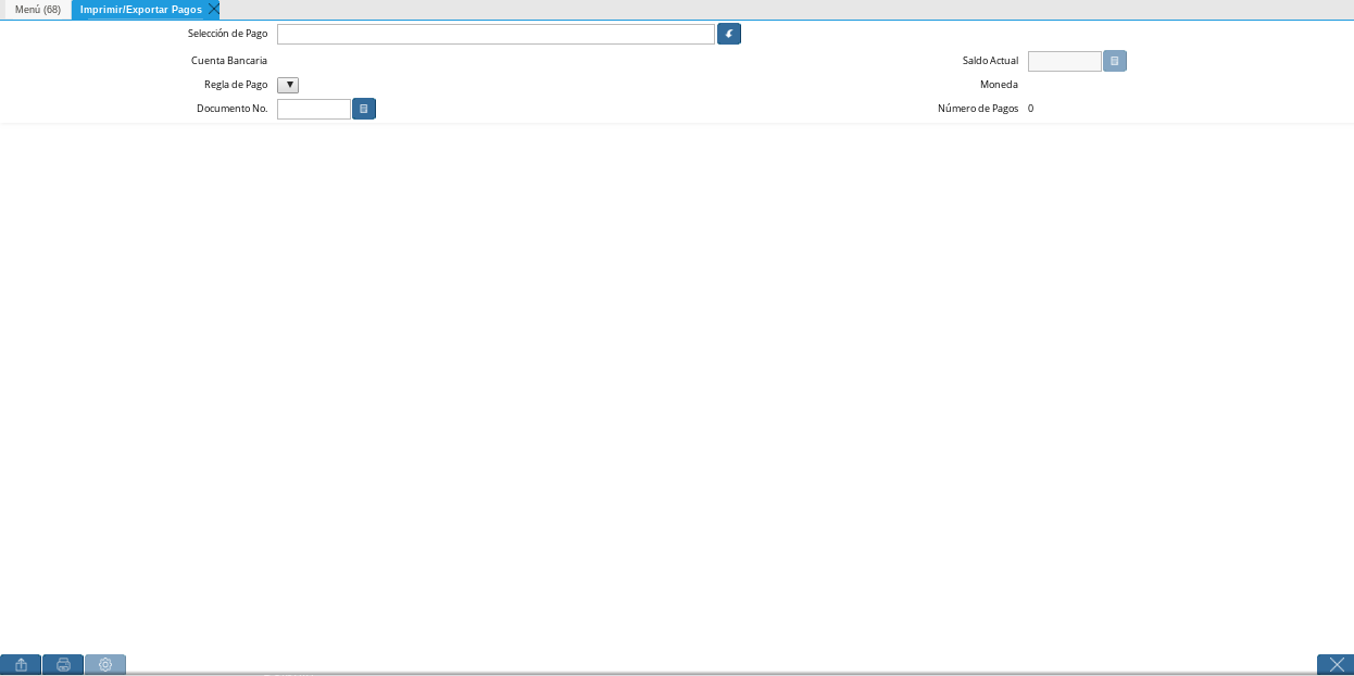 Ventana Imprimir Exportar