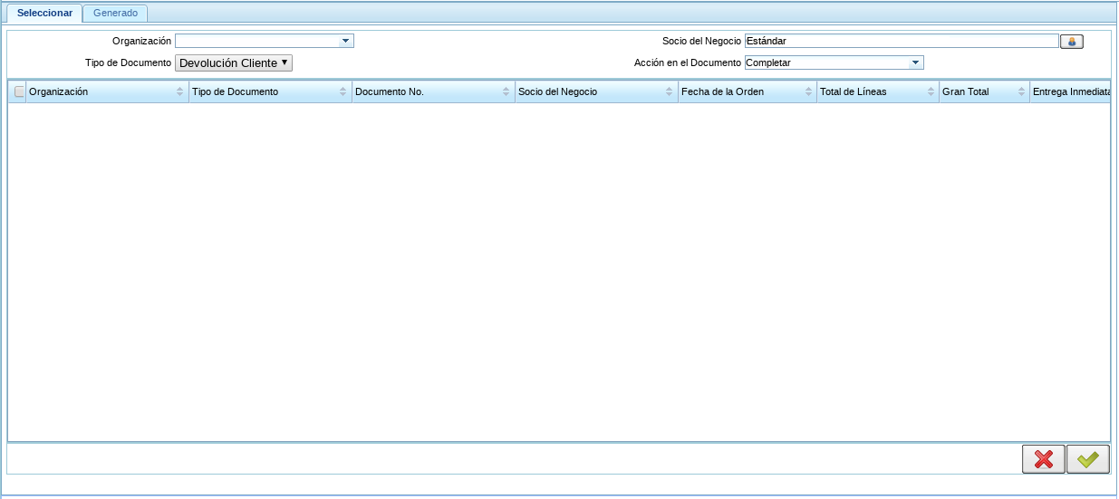 Generar Factura Manual