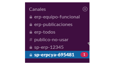 Ticket de Soporte a Empresa en Slack