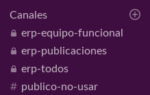 Canales Públicos y Privados de Soporte a Empresa en Slack