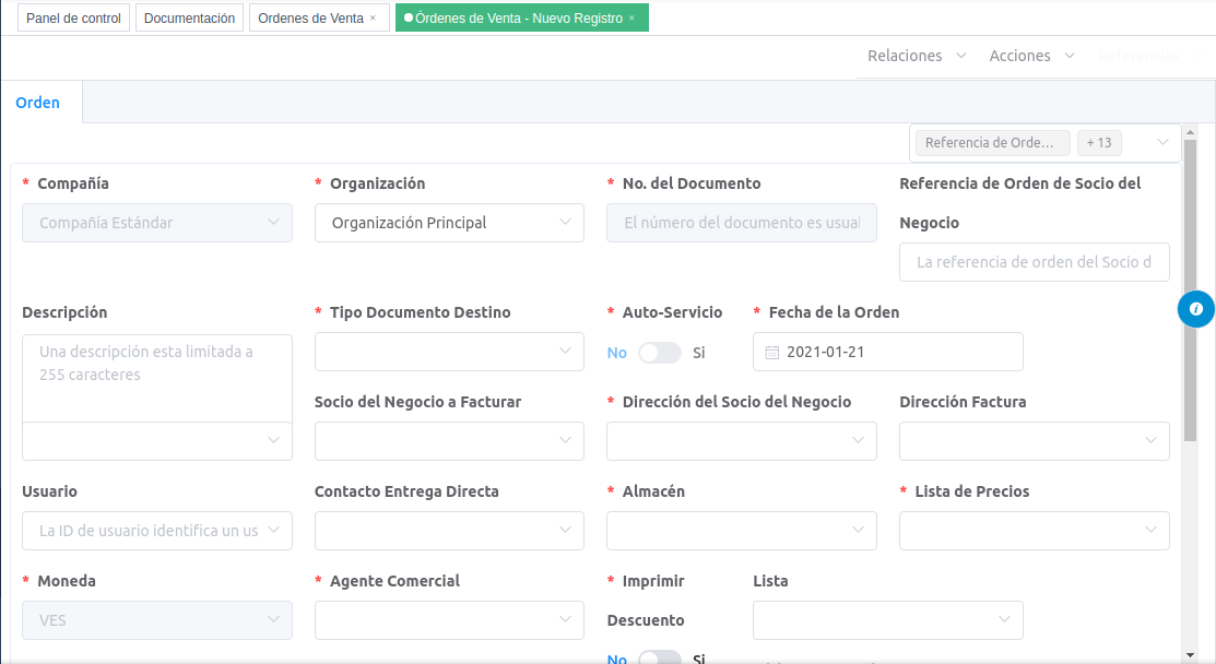 Ejemplo de una Ventana