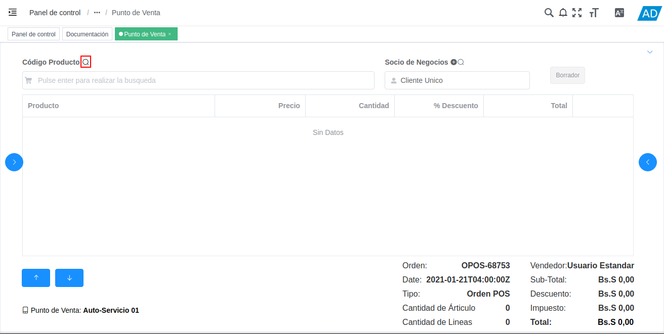 icono buscar productos
