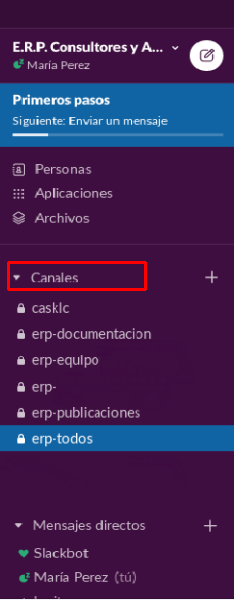 Identificación Canales