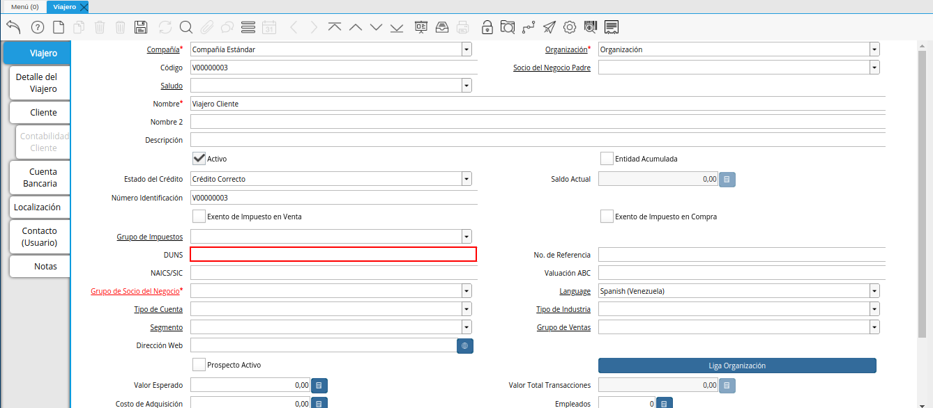 campo duns de la ventana viajero